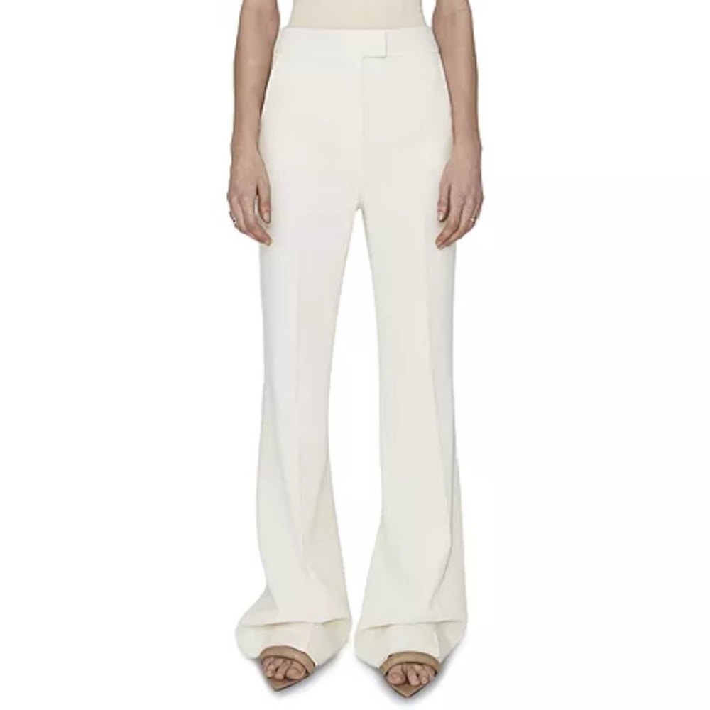 Galvan London Tailored Suit Trousers in Ivory/Cream, NWT, Size 4